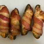 Smoked Stuffed Bacon Wrapped Pickles
